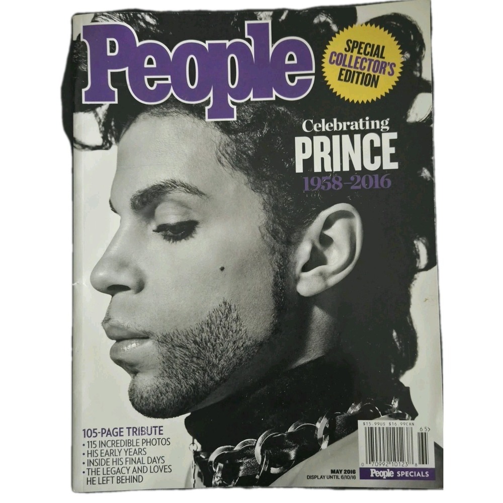 Celebrating Prince 1958‎ - 2016 Tribute Collector's Ed. People Magazine May 2016
